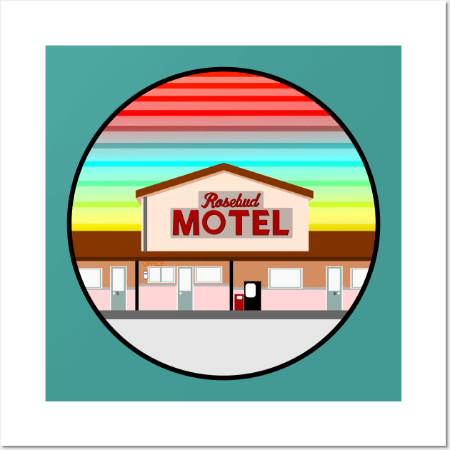 SCHITT'S CREEK ROSEBUD MOTEL Wall Art by LICENSEDLEGIT